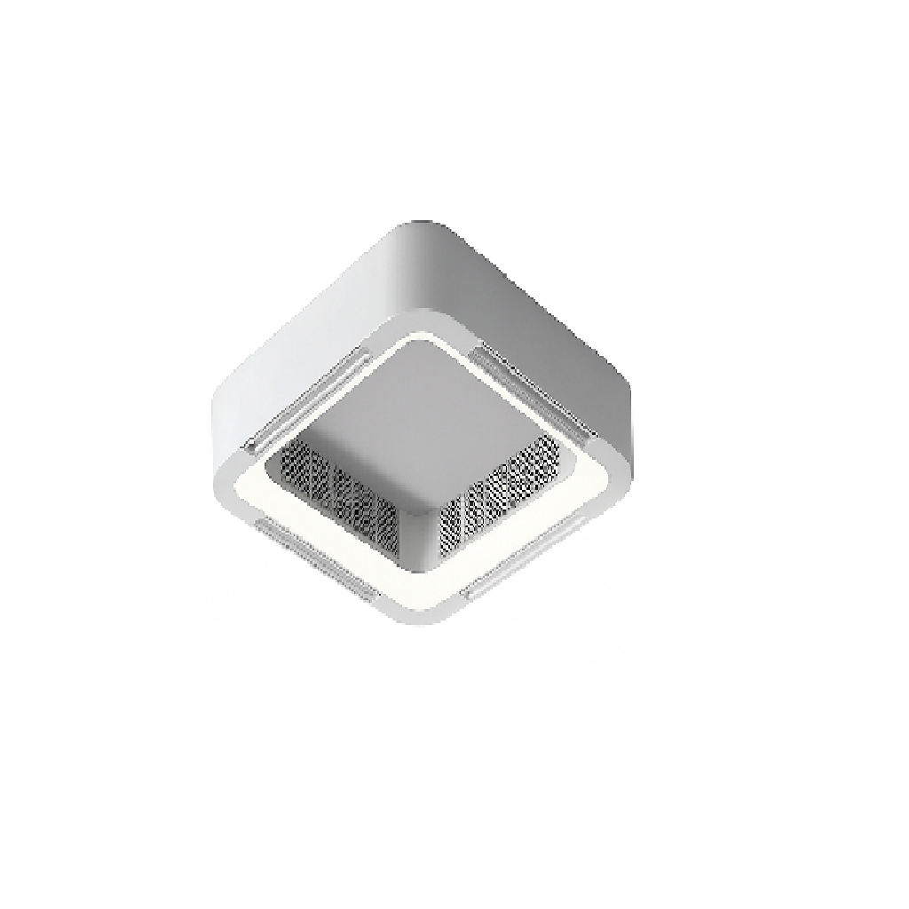 Modern Smart Ceiling Fan Lamp with LED Light & Remote Control