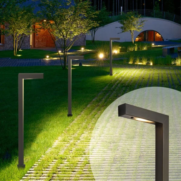 12V LED Bollard Pathway Light, IP65 Waterproof Landscape Garden Outdoor Lighting - Image 2