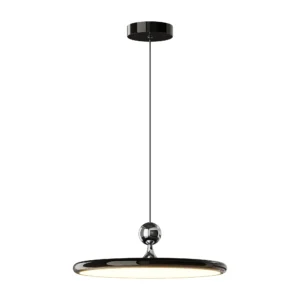 15.7” Modern Dimmable LED Pendant Light with Remote for Kitchen & Dining