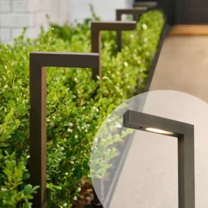 12V LED Bollard Pathway Light, IP65 Waterproof Garden Landscape Lighting Outdoor