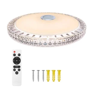 Smart LED RGB Ceiling Light with Bluetooth Music