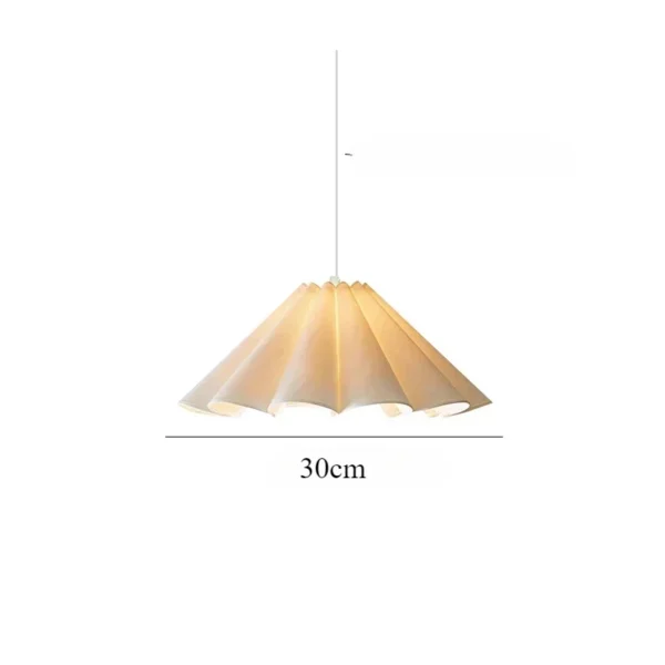 Cream Chandelier LED Pendant Light for Living Room & Bedroom - Image 7