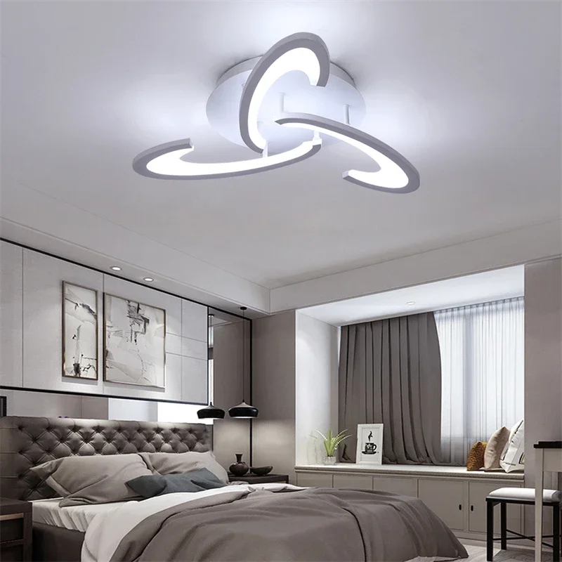 Modern LED Acrylic Ceiling Light – Dimmable Chandelier Fixture - Image 7