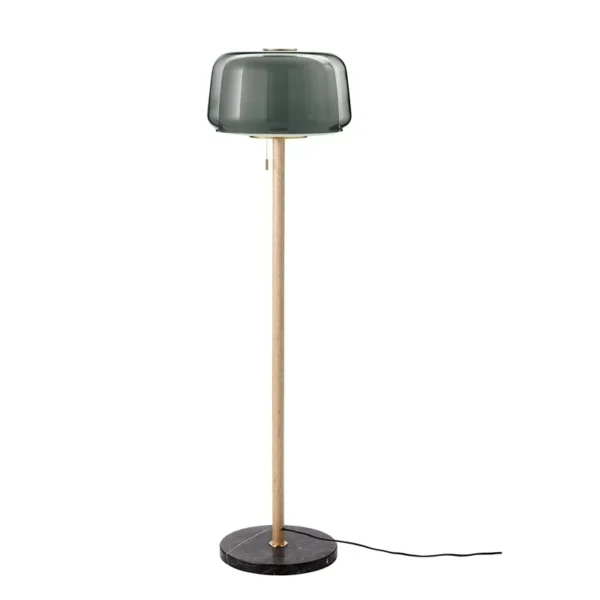 Modern Nordic Glass Floor Lamp – Decorative Bedside & Living Room Light