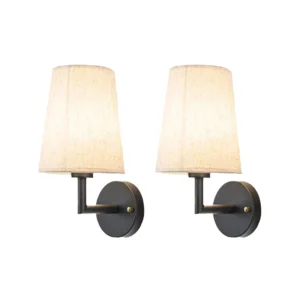 Cordless Wall Lights with Remote – 2 Pack LED Fixtures