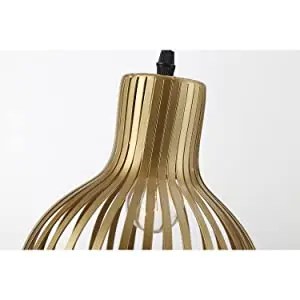 Vintage Flush Mount Pendant Light – Single E26 Ceiling Lamp - Image 9