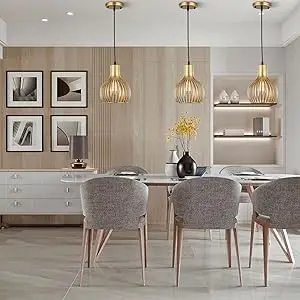 Vintage Flush Mount Pendant Light – Single E26 Ceiling Lamp - Image 13