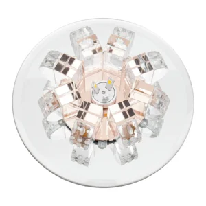 LED Crystal Ceiling Lamp – Modern Chandelier for Living Room & Bedroom