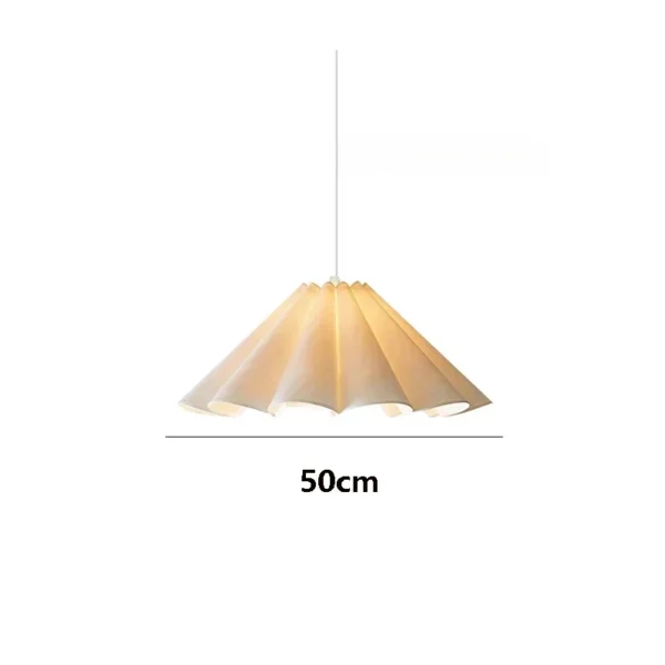 Cream Chandelier LED Pendant Light for Living Room & Bedroom - Image 6