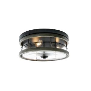 Farmhouse 3-Light Flush Mount Ceiling Light with Clear Glass