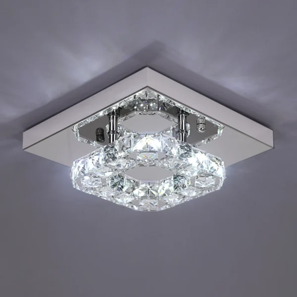 K9 Crystal Pendant Light for Living & Dining Room - Image 6