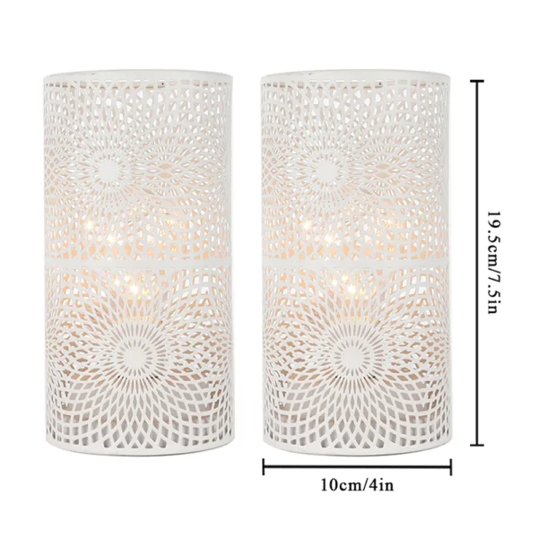Modern Nordic Cylinder Table Lamp Set – Battery Powered LED - Image 7
