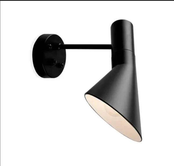 Arne Jacobsen Replica Floor Lamp – Scandinavian Black & White Lighting - Image 2