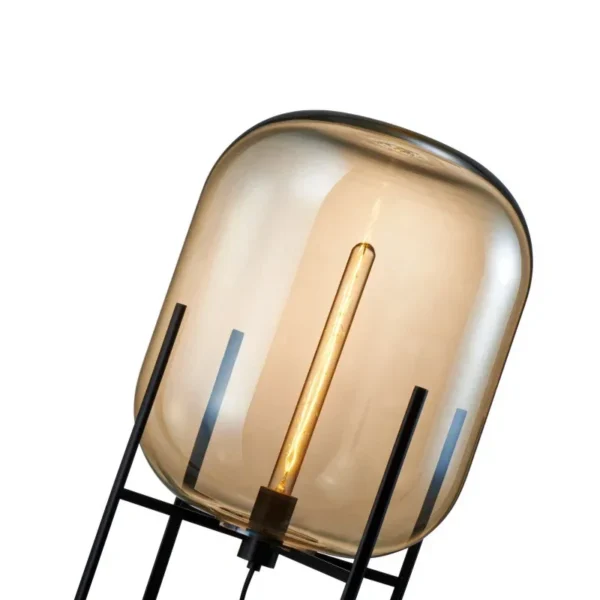 LED Glass Ball Floor Lamp – Modern Decorative Light - Image 6