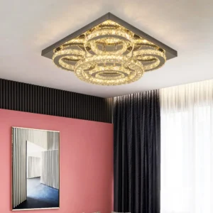 K9 Crystal Pendant Light for Living & Dining Room