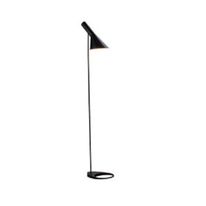 Arne Jacobsen Replica Floor Lamp – Scandinavian Black & White Lighting