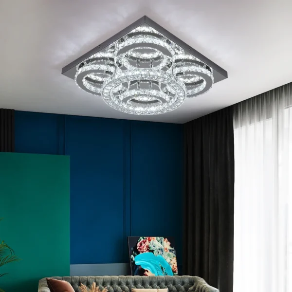 K9 Crystal Pendant Light for Living & Dining Room - Image 2