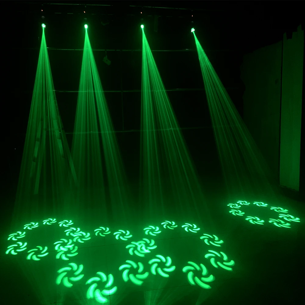 Mini 120W Moving Head Lights (2PCS) – Beam Spot with 8 Rotating Prisms - Image 4