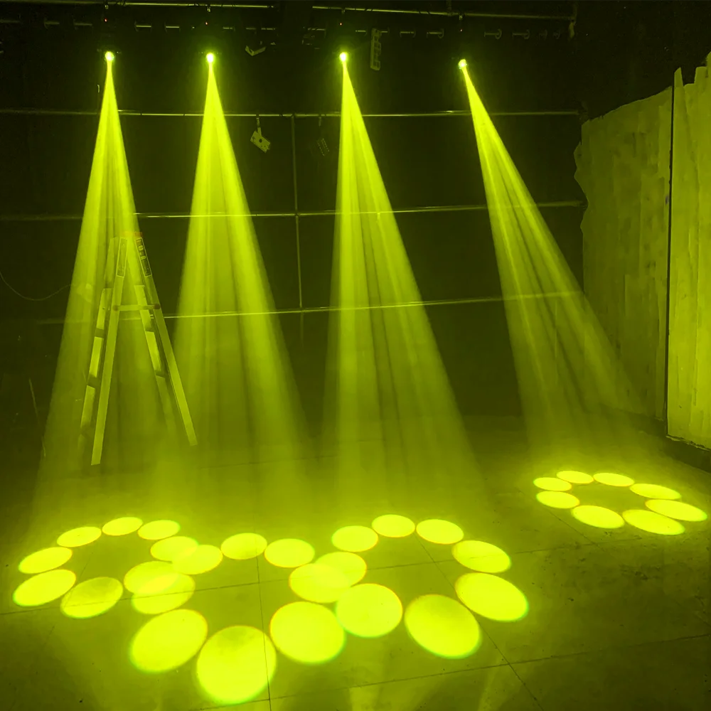 Mini 120W Moving Head Lights (2PCS) – Beam Spot with 8 Rotating Prisms - Image 3