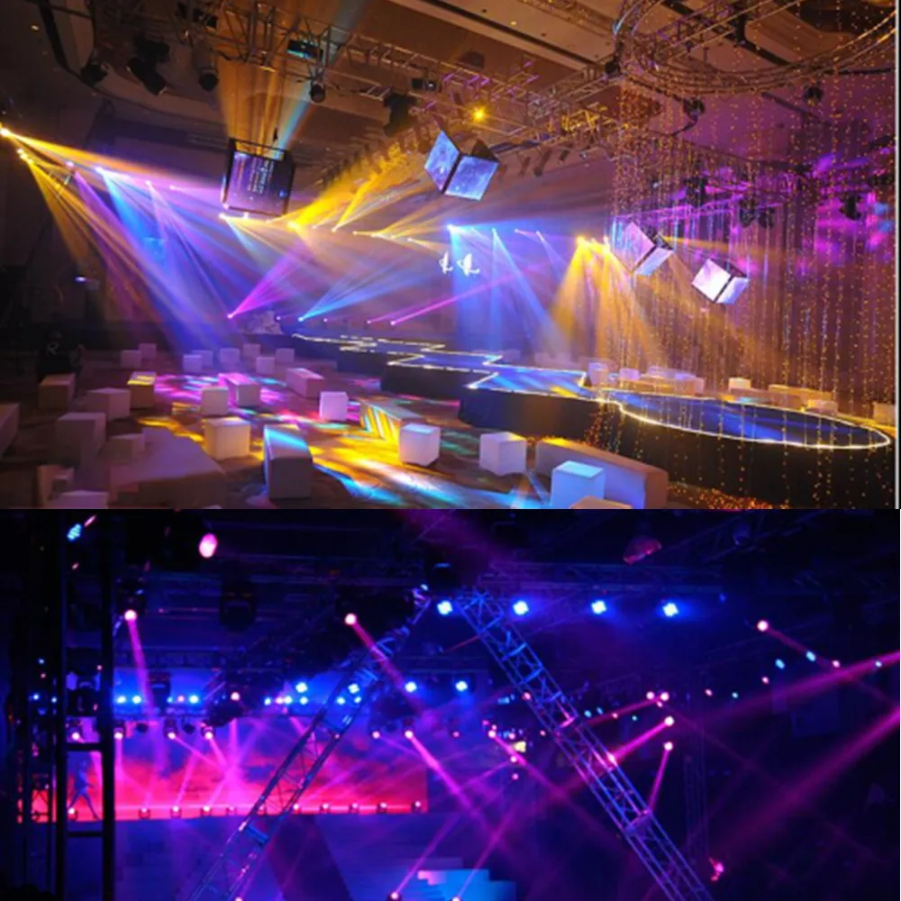 Mini 120W Moving Head Lights (2PCS) – Beam Spot with 8 Rotating Prisms - Image 24