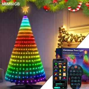 Smart RGB Fairy String Light with Bluetooth App Control – 1.8/2.1M