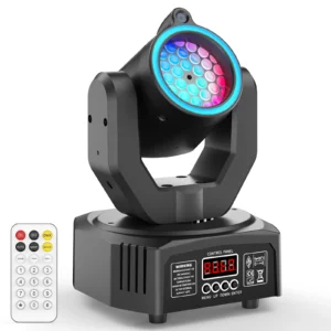 U'King Mini 30W RGB Moving Head Beam Light – DMX Sound Activated