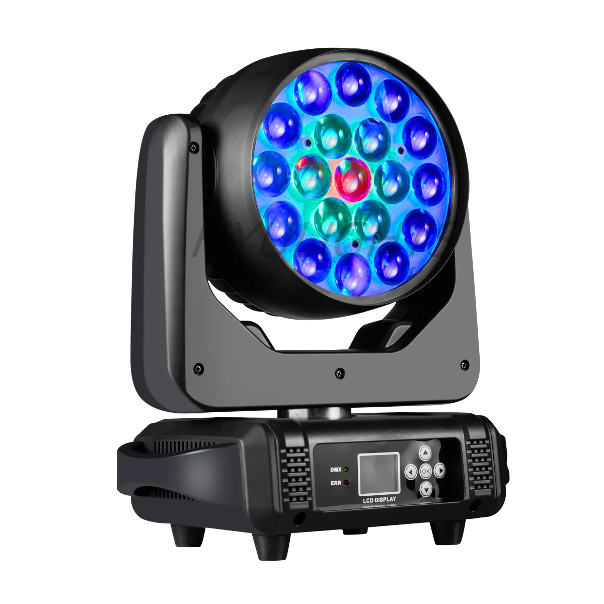 Professional 19×15W RGBW Zoom Moving Head – 2PCS DJ & Bar Lights - Image 9