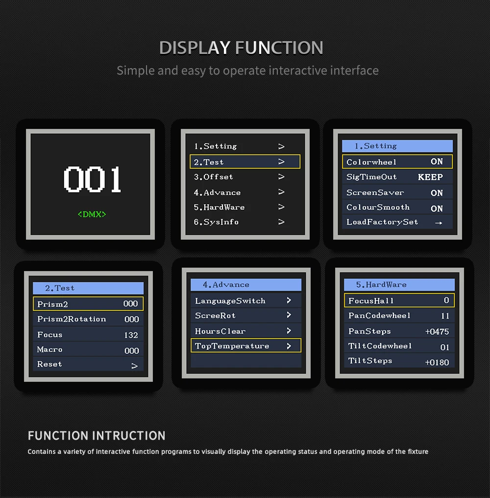 SHEHDS 150W LED Moving Head Beam – 2PCS Stage & Wedding Lights - Image 24