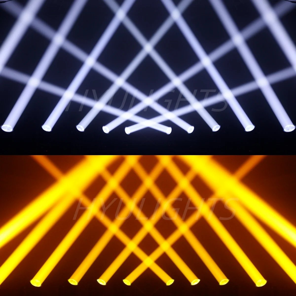 Mini 200W LED Moving Head Beam & Spot – 2PCS with Gobos & Prisms - Image 9