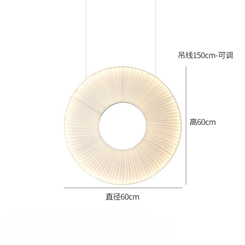 Minimalist Nordic Pleated Fabric Floor Lamp - Image 9