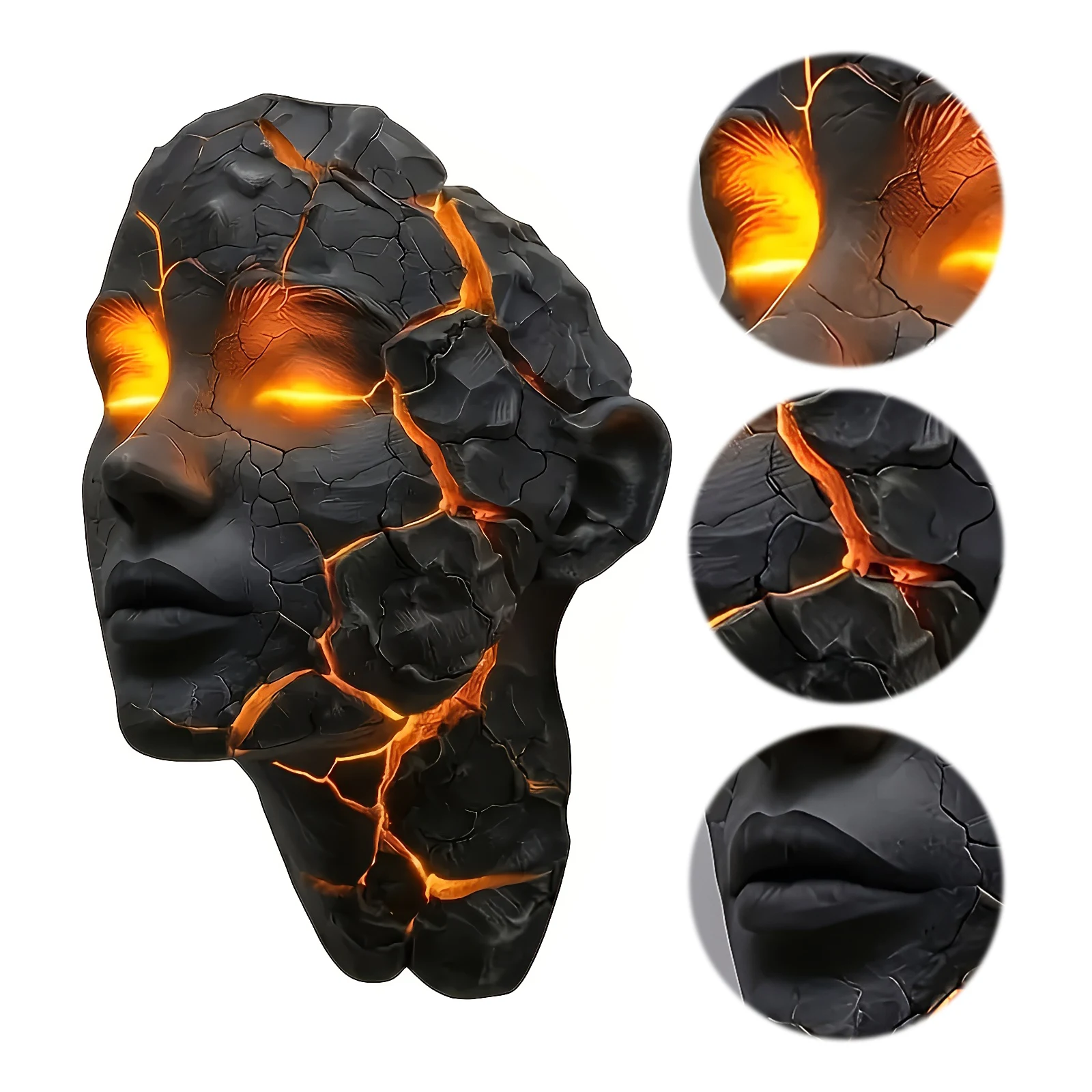 Halloween Broken Soul LED Wall Lamp - Image 2