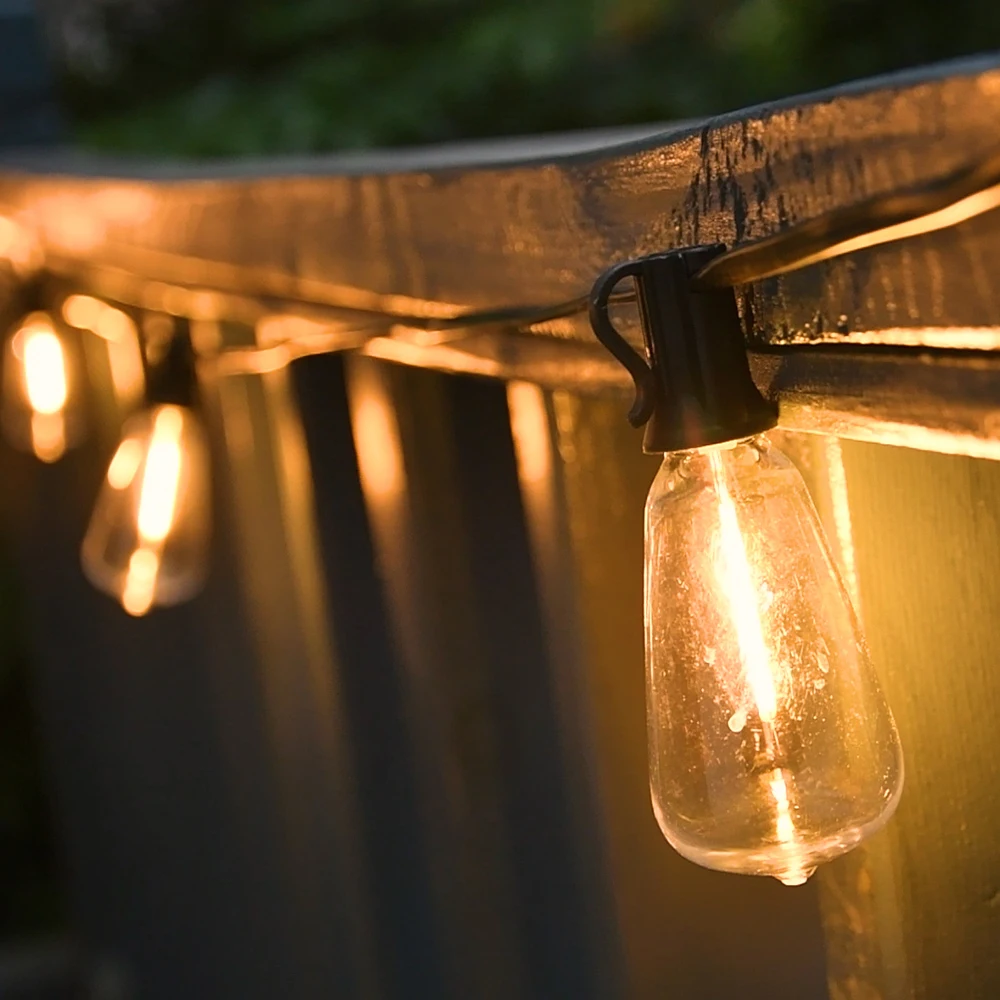 Outdoor ST38 LED String Light Set – Garden, Patio & Wedding Decoration - Image 12