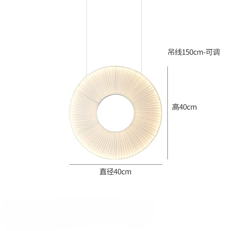 Minimalist Nordic Pleated Fabric Floor Lamp - Image 12