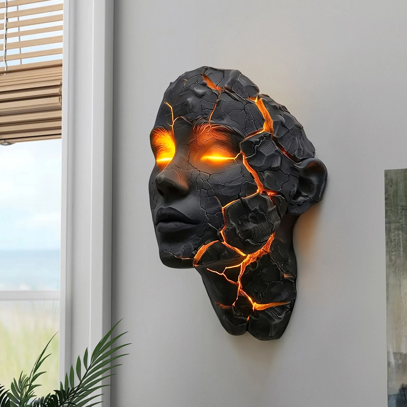 Halloween Broken Soul LED Wall Lamp - Image 4