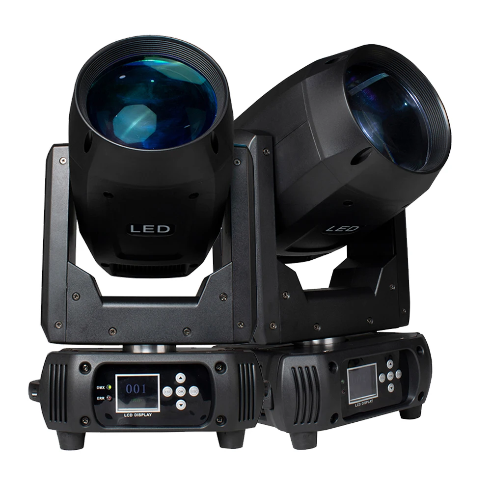 SHEHDS 150W LED Moving Head Beam – 2PCS Stage & Wedding Lights