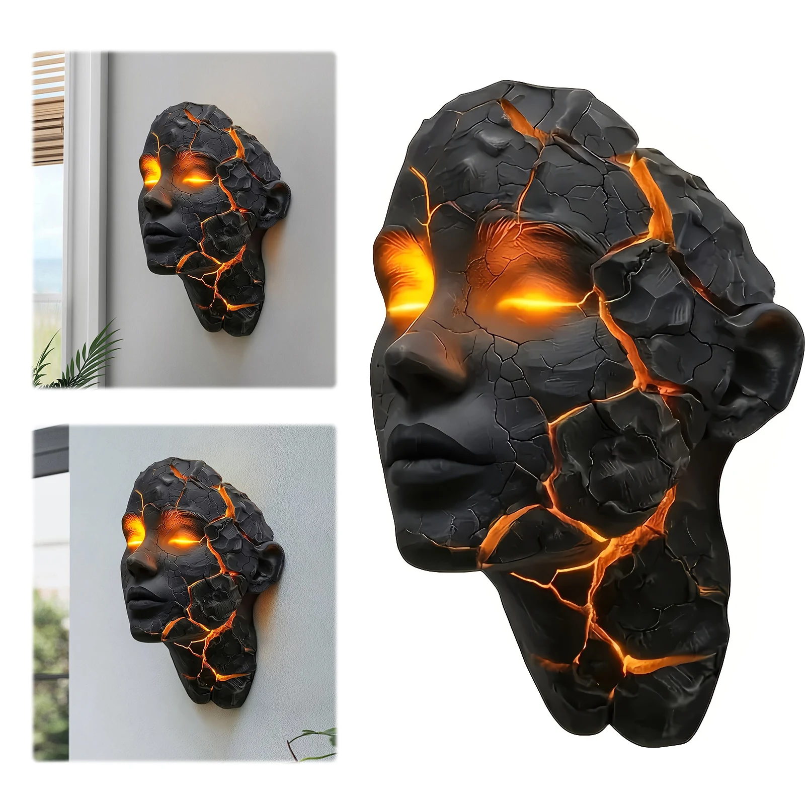 Halloween Broken Soul LED Wall Lamp - Image 8