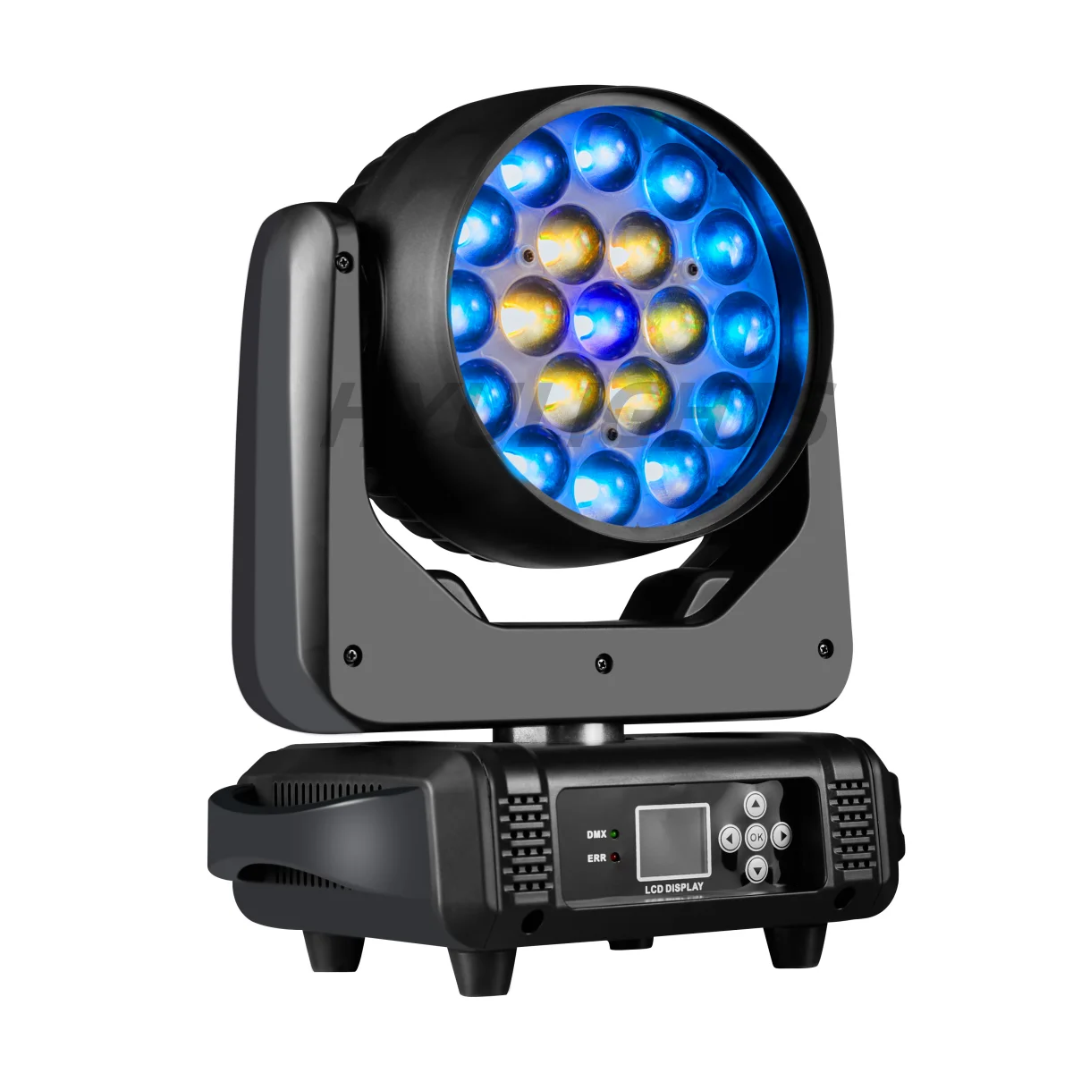 Professional 19×15W RGBW Zoom Moving Head – 2PCS DJ & Bar Lights - Image 7